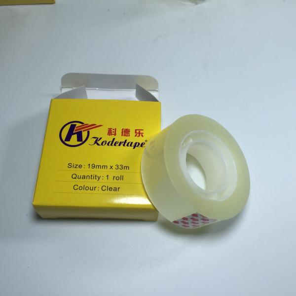 Buy cheap Easy Tear Type Clear Bopp Stationery Adhesive Packing Tape for Sutdent from wholesalers
