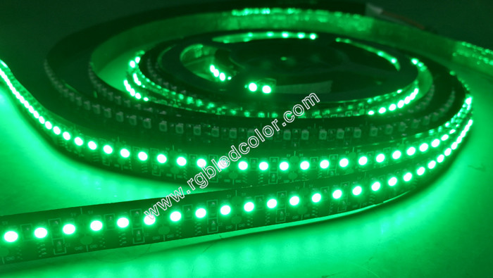 ws2811 3528 digital green led strips dc5v 144led per m