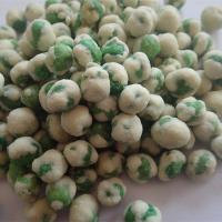 Buy cheap Garlic Sweet Spicy Green Pea Snack Wheat Flour Dried Roasted Peas product