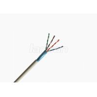 Buy cheap Lansan LSZH Gigabit Cat5e FTP Cable , 24AWG 0.5mm Solid BC Ethernet Lan Cable product