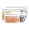 Buy cheap Reusable Silicone Food Storage Bag Washable Silicone Fresh Bag for Fruits Vegetables Meat Preservation bagplastics bagea from wholesalers