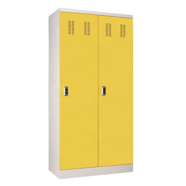 Buy cheap 2 Doors RAL Color Large Metal Storage Lockers from wholesalers