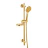 Buy cheap Modern Brass Slide Rail Shower Set Polished Chrome Finish - SLIDE RAIL SET SH904A from wholesalers