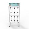 Buy cheap Supermarkets Snack Metal Display Stands Customizable Fast Food Metal Display Rack from wholesalers
