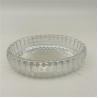 Buy cheap Ribbed Glass Bathroom Accessory Set For Hotel And Home Clear Color from wholesalers