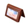Buy cheap 0.4CM Thick 11x7.7cm Mens PU Leather Wallet Credit Card Card Case BM from wholesalers