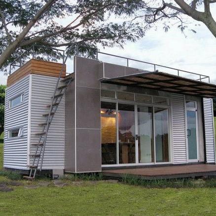 Buy cheap 40 Feet Hq Luxury Shipping Container House One Bed Room One Kitch With Living Room from wholesalers