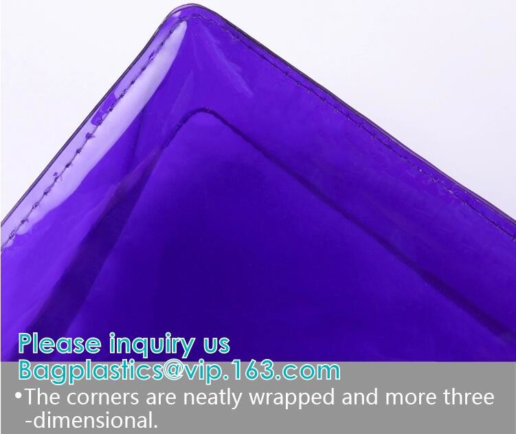 Backpack bag, Shoulder bag,Promotional Waterproof CosmetiClear Vinyl Bags With Handles Clear Makeup Set PVC Zipper Bag,