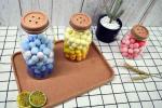 ODM OEM Top Cork Bottle Stopper Glass Jars Airtightness Good Sealing