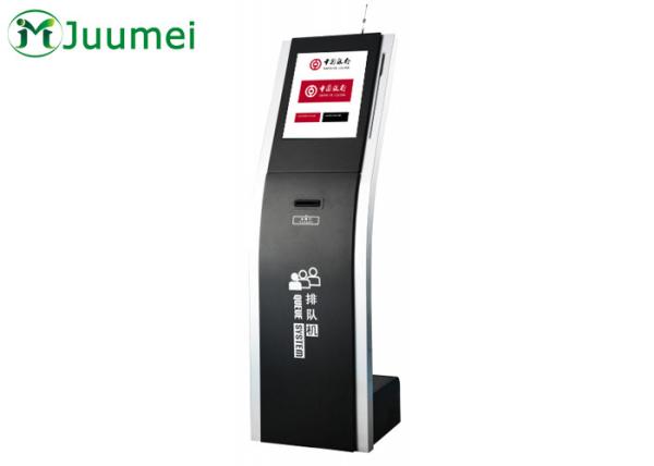 Buy cheap Bank Hospital Queue Management Kiosk Digital Signage Solutions Interactive from wholesalers