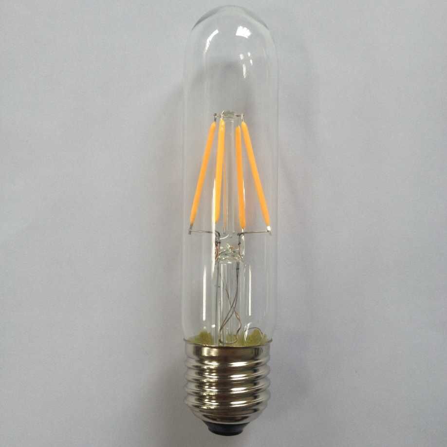 ETL UL cUL approved Radio style dimmable LED filament tubular light e26