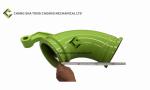 Zoomlion 4.0 Concrete Pump Truck Spare Parts Outlet Bend Pipe 0219S 280mm