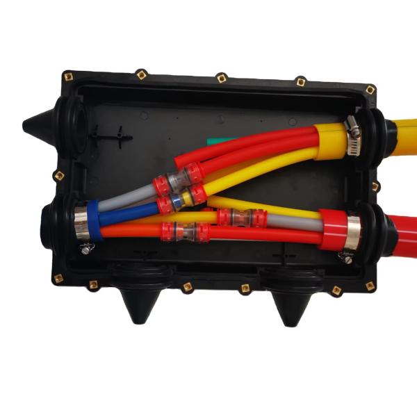 Telecom Ftth Microduct Tube Closure Telecom Joint Closures Networking Fiber