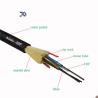 Buy cheap China Cable Supplier ADSS Single Jacket 48 Core Single Or Multi Mode FRP 1.5mm 100m Span Length Fiber Optic Cable from wholesalers