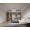 Buy cheap Modern Minimalist Bedroom Wardrobe Full Height Wardrobe With Integrated Open Shelving from wholesalers