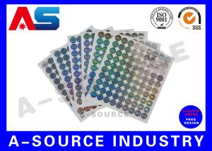 Wholesale Transparent Adhesive Holographic Security Stickers  3d Hologram Printed from china suppliers