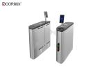 Brushless Motor Swing Barrier Turnstile Entrance Gates With Face Recognition