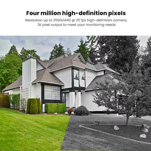 Dual Light Night Vision IP CCTV Cam Home Network Camera De Seguridad 4Mp Indoor Security Dome Camera