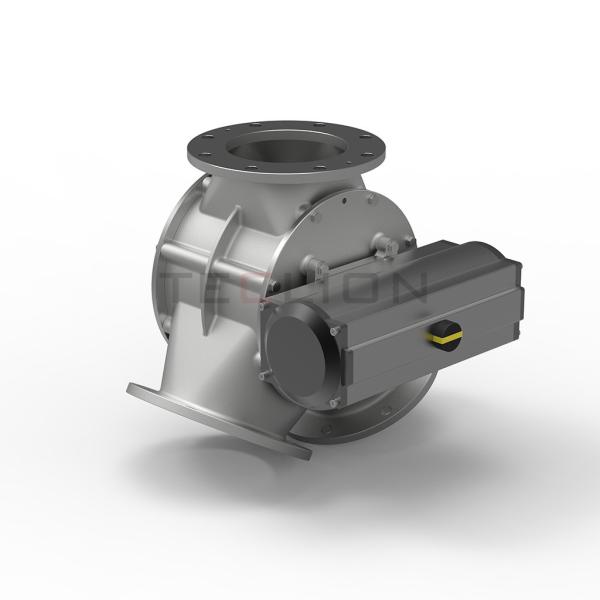 Buy cheap DN100-DN300 Air Duct Diverter Valve Plate For Pneumatic Conveying from wholesalers