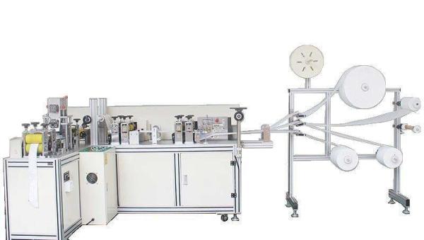 Buy cheap Automated Face Mask Manufacturing Machine , Mask Production Machine 220V / 50Hz from wholesalers