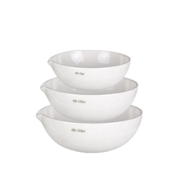 Buy cheap Wholesale Lab Use Glazed Porcelain Evaporating Basin Dish Porcelain Evaporating Dish 100ml 150ml 250ml 500ml from wholesalers