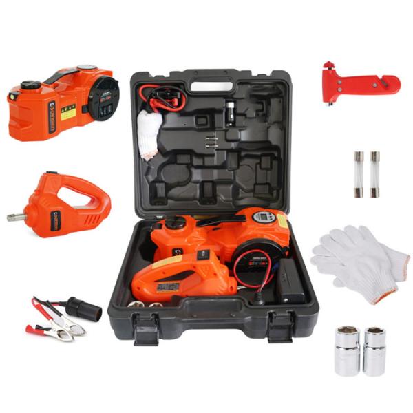 Buy cheap 3 Ton Heavy Duty Electric Hydraulic Jack Kit 4 in 1 Car Lift from wholesalers