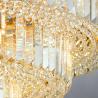 Buy cheap Gold modern chandelier for living room multilayer crystal ceiling chandelier(WH-CA-62) from wholesalers