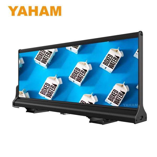 Buy cheap SMD LED Car Roof Top Advertising 12kg IP65 CE ROHS FCC Taxi Top LED Display from wholesalers