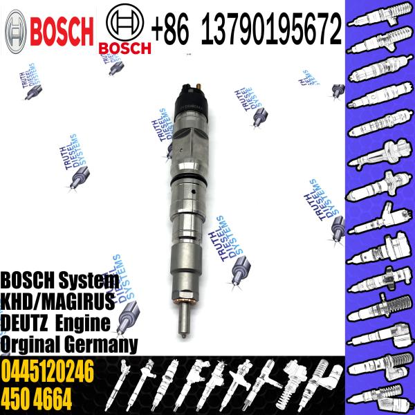 For Deutz Diesel Injector, 0 445 120 246 For BOSCH, Common Rail Injector