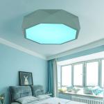 Contemporary Kitchen Kids room Round RGB ceiling lights with Remote Controller