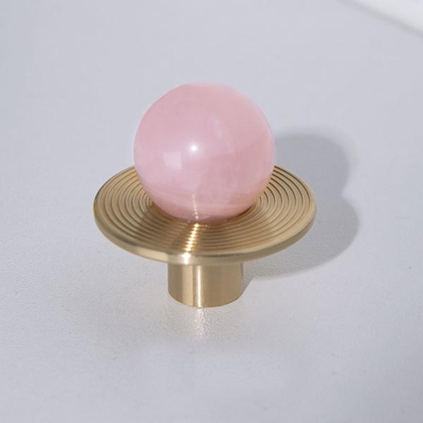 Round Brass Dresser Knobs Drawer Pulls Handles Cabinet Door Knob Handle Antique