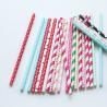 Buy cheap Convenient Lightweight Paper Party Straws Earth Friendly FDA Approved from wholesalers