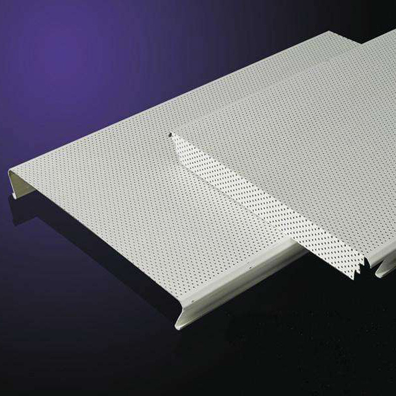 500mm Width Aluminum Metal Ceiling Waterproof S Strip