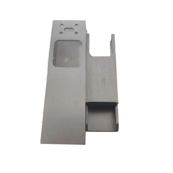 Buy cheap Extruded CNC Aluminum Parts Drilling Medical B Car Support Parts Silver Wire Drawing from wholesalers