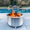 Buy cheap Outdoor Stainless Steel Smokeless Fire Pit Portable 24 Inch Outdoor Bonfire from wholesalers