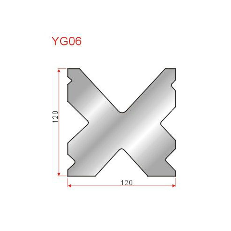 45-50HRC Press Brake Bottom Die Metallic Wila Press Brake Tooling