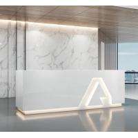 Buy cheap Modern Counter Reception Desk Furniture Wooden Luxury Modern White Office product