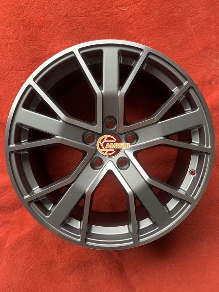 Buy cheap Grey Aluminum ET40 5x112 18 Inch Wheels , 66.5 Hole Rim For Audi A4 from wholesalers