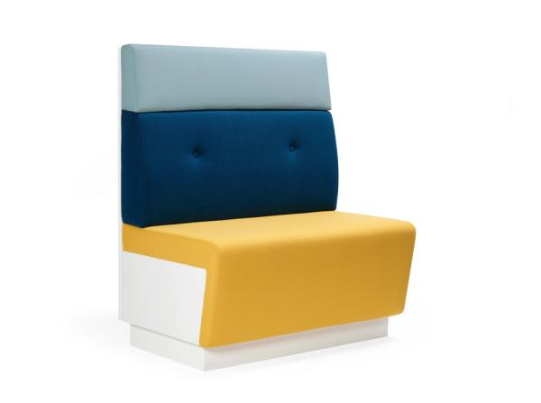 Buy cheap Solid Wood Frame Fabric KTV Modern Sectional Sofa from wholesalers