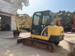 Original Color Used Komatsu PC56MR-2 Mini Excavator In Excellent Condition