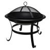 Buy cheap Backyard Garden Camping Bonfire Charcoal BBQ Grill Fire Pit Bowl with Customized Logo from wholesalers