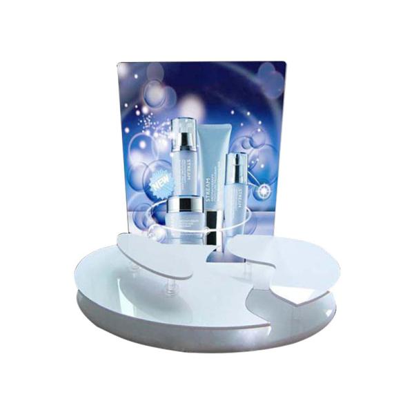 Buy cheap Custom Acrylic Cosmetic Display Stands for Skincare Products in Malls and Supermarkets from wholesalers