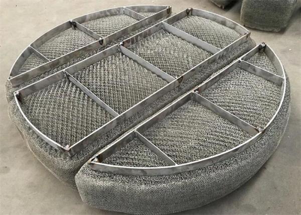 Buy cheap Oil Water Separation SS316L Demister Pad Demister Mat Customized Shape / Size from wholesalers