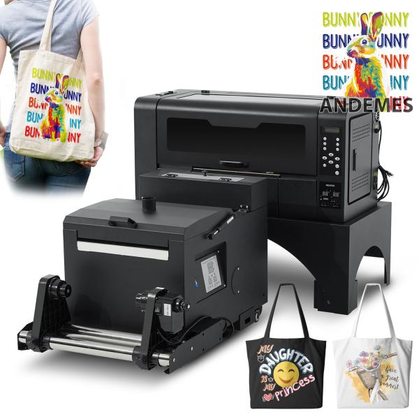 Roll-to-Roll Printer A3 DTF 33cm Inkjet T-Shirt PET Film Shaking Powder Oven