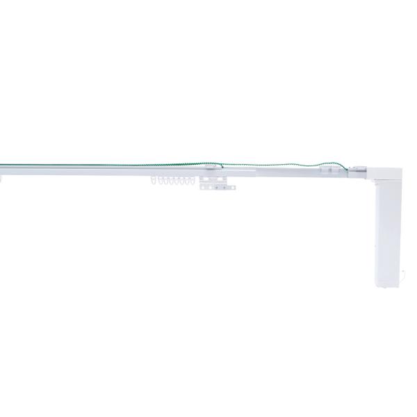 Buy cheap 2.8-5m Extendable Curtain Track Smartlife Extruded Aluminum Curtain Track from wholesalers