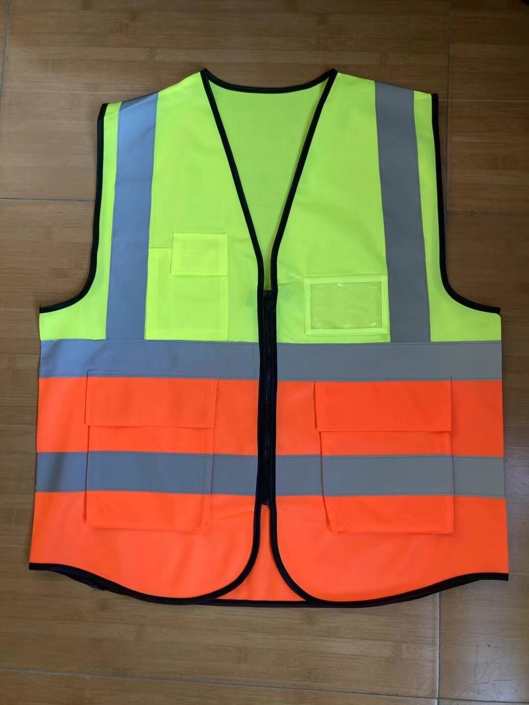 Reflective Traffic Vest 120 Grams Green Safety Vest For Running