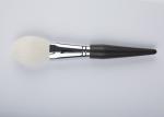 Elite White Slight Tapered Blush Organic Makeup Brushes / Cosmetic Brush Set