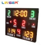 Red Yellow Green LED Basketball Scoreboard DIP Digit Model
