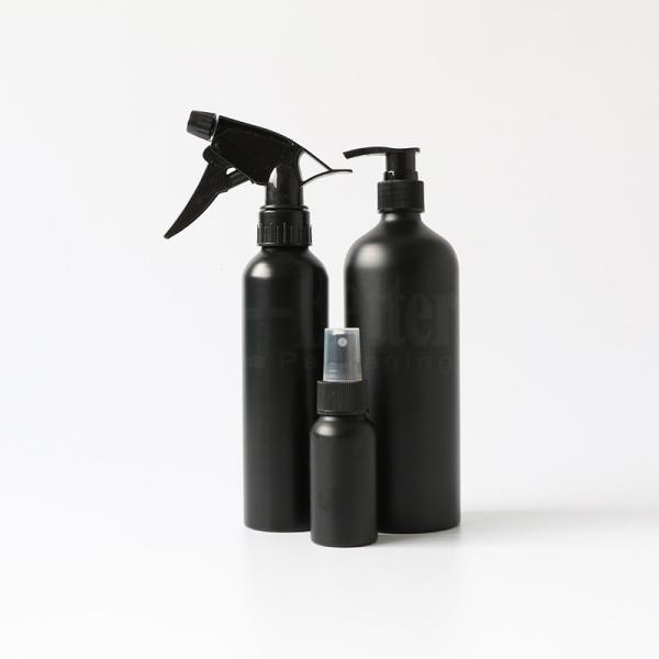 Buy cheap 250ml Mist Sprayer Lotion Aluminium Cosmetic Containers Smooth Screw Neck from wholesalers