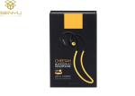 Black Mobile Accessories Packaging Handmade Magnetic Packaging Box